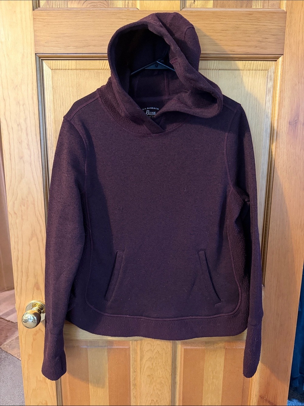 G.H. Bass & Co. Hooded Sweatshirt - Plum